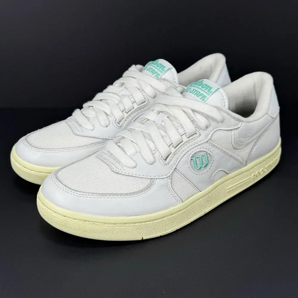 Wilson Pro Staff Classic SAMPLE Tennis Shoes Men’s 9 / Women’s 10.5 White New